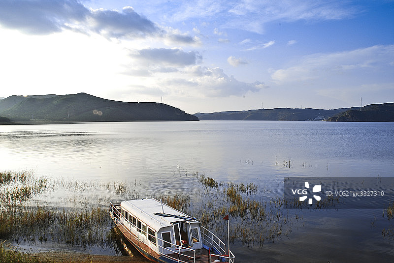 北京，怀柔水库图片素材