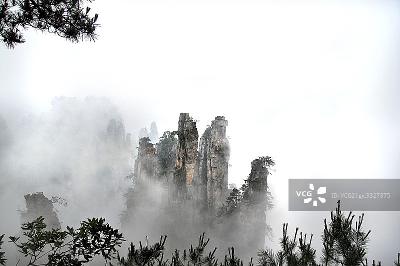 山中云海图片素材