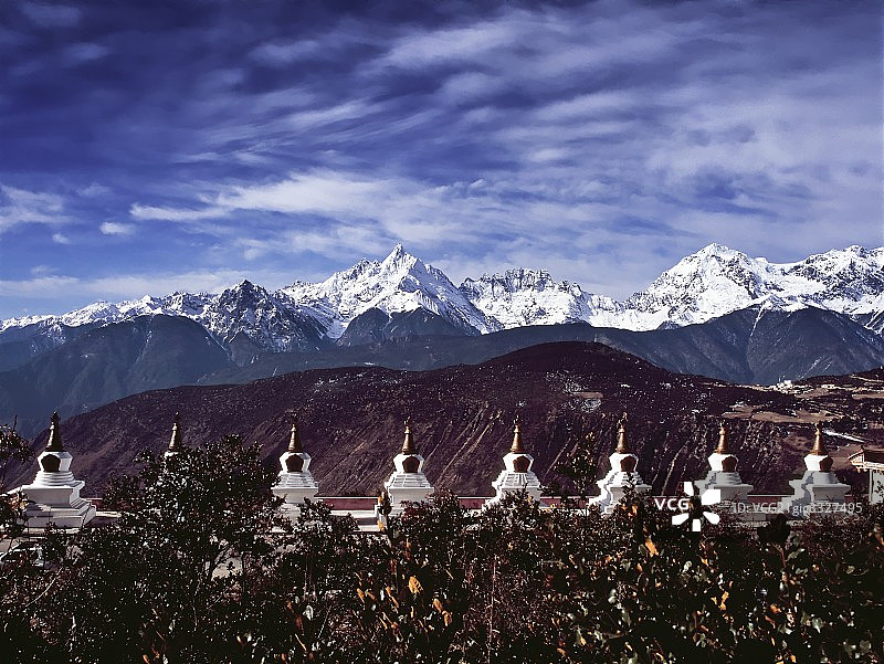 梅里雪山图片素材