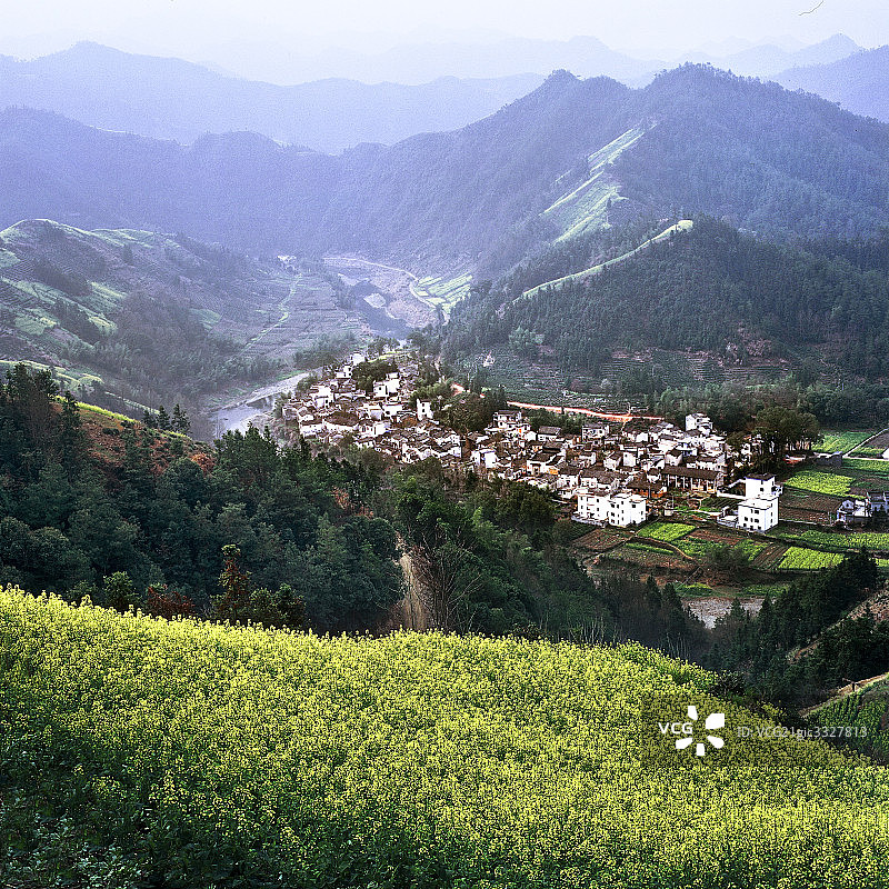 中国南方，秀美山村图片素材
