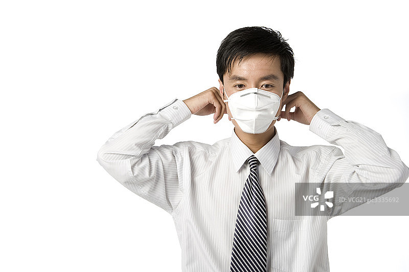 戴口罩的商务人士图片素材