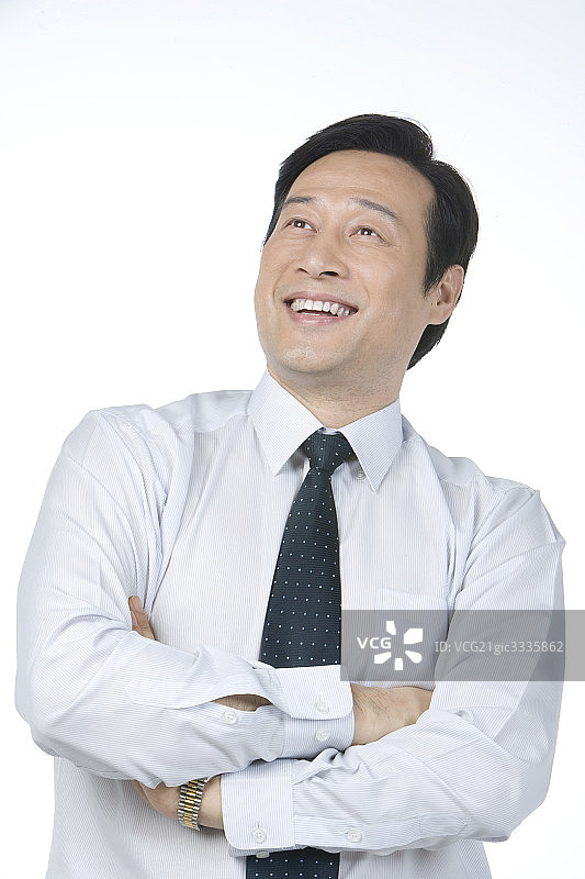 微笑的商务人士图片素材