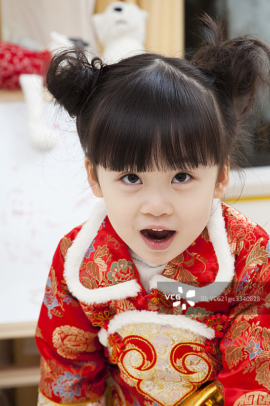 小女孩图片素材