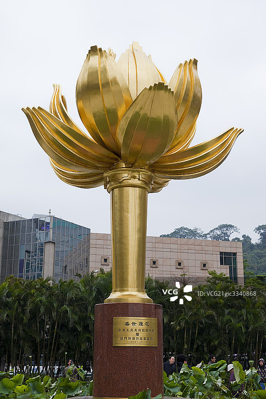 澳门金莲广场图片素材