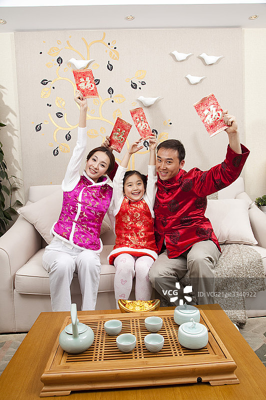 当今中国的家庭生活图片素材