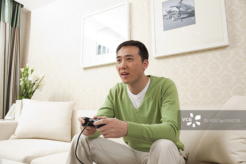 闲暇时间的男人图片素材