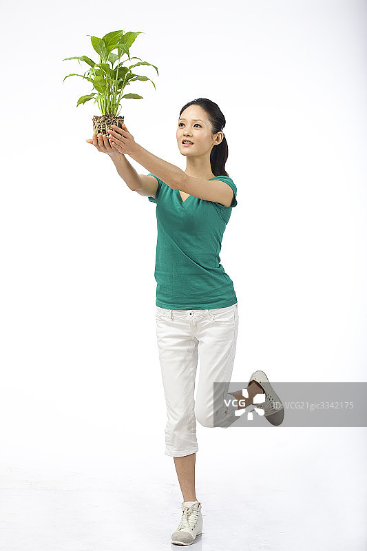 闲暇时间的女人图片素材