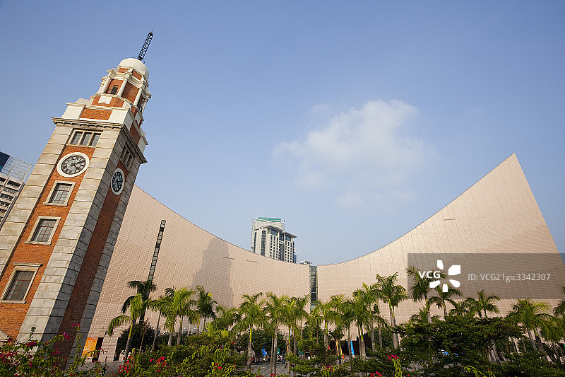 尖沙咀香港文化中心图片素材