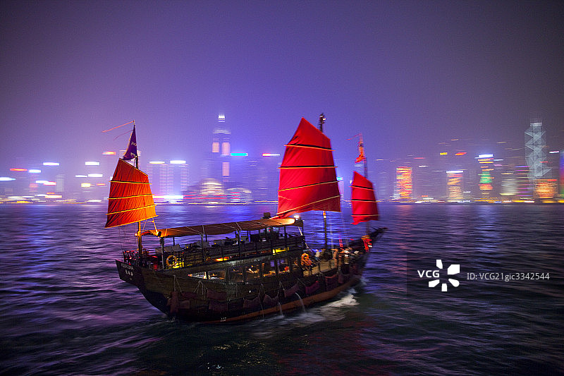 维多利亚港图片素材
