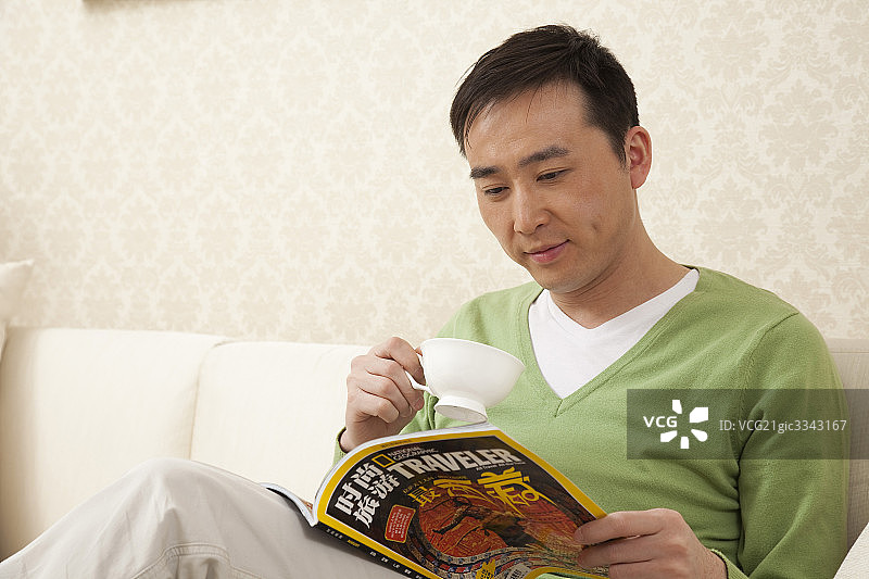 闲暇时间的男人图片素材