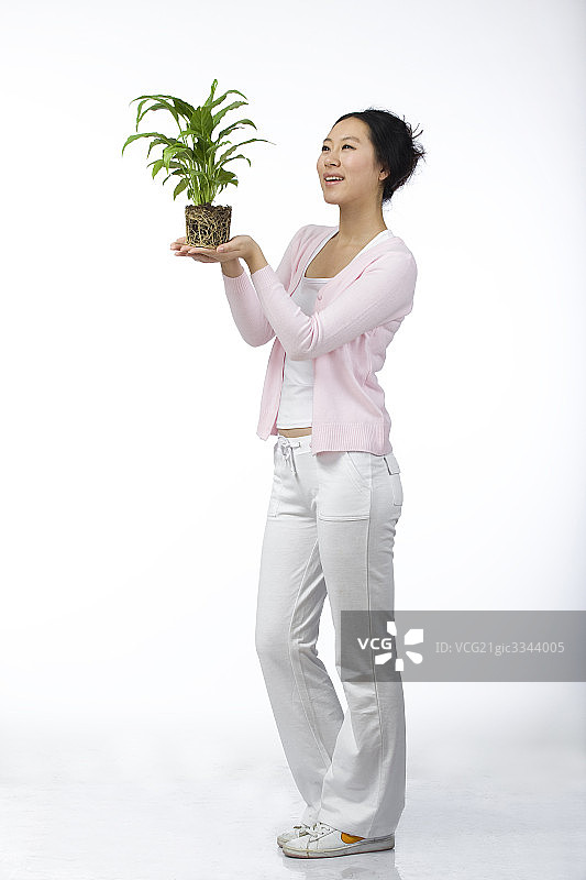 闲暇时间的女人图片素材
