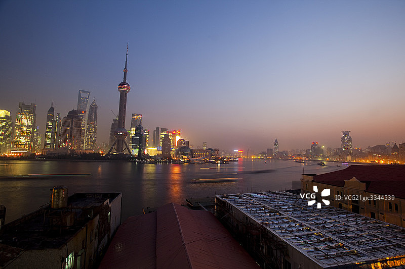 上海黄浦江图片素材