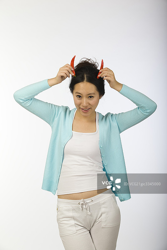 闲暇时间的女人图片素材