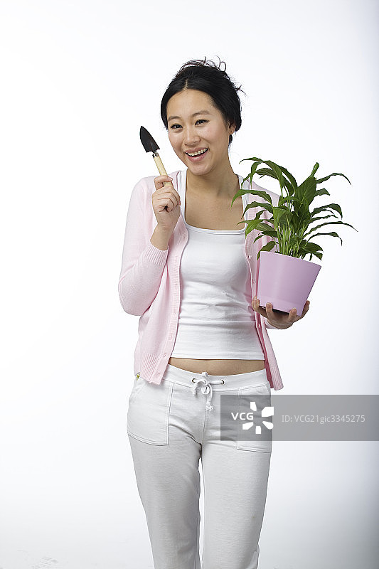 闲暇时间的女人图片素材