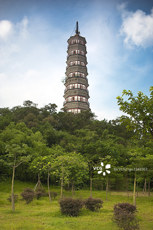 中国广州琶洲塔图片素材