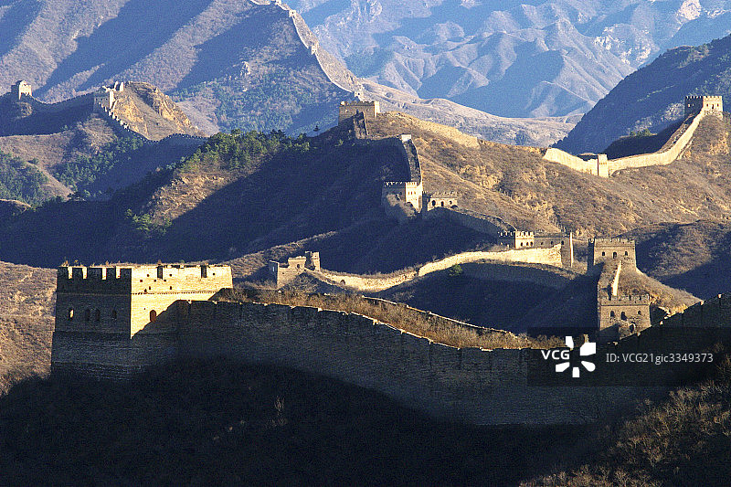 古北口长城图片素材