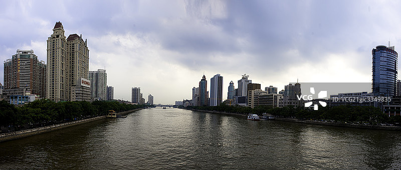 广州珠江景色图片素材