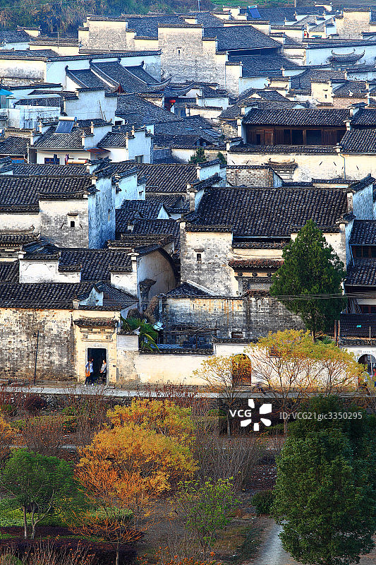 安徽黟县西递图片素材