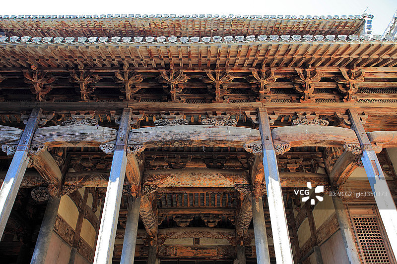 安徽歙县呈坎村宝纶阁图片素材