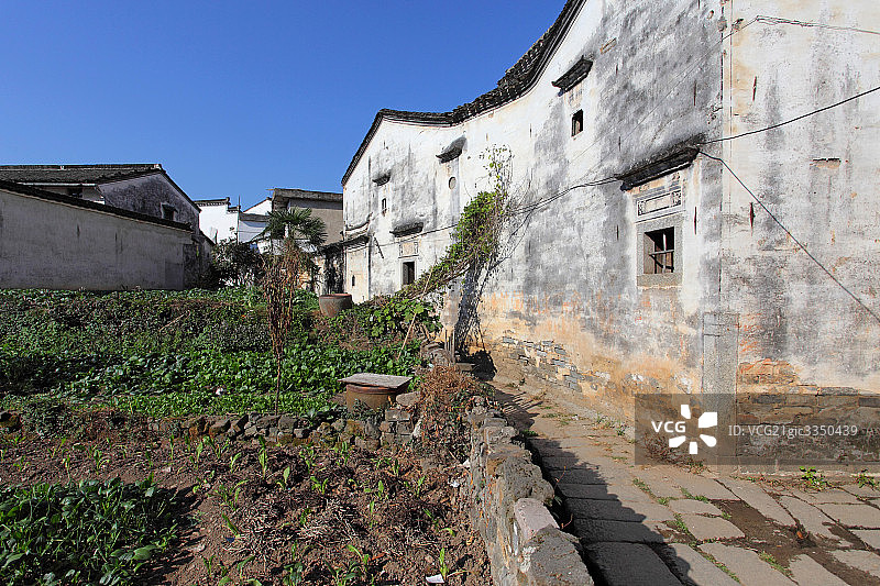 安徽歙县呈坎村图片素材