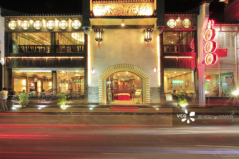 杭州河坊街街景图片素材