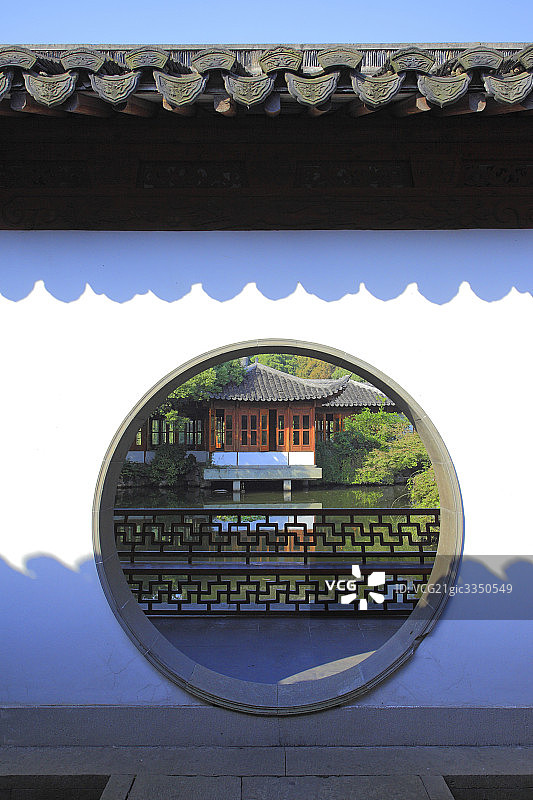 杭州古代园林郭庄图片素材