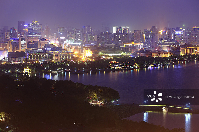 杭州城市风光图片素材
