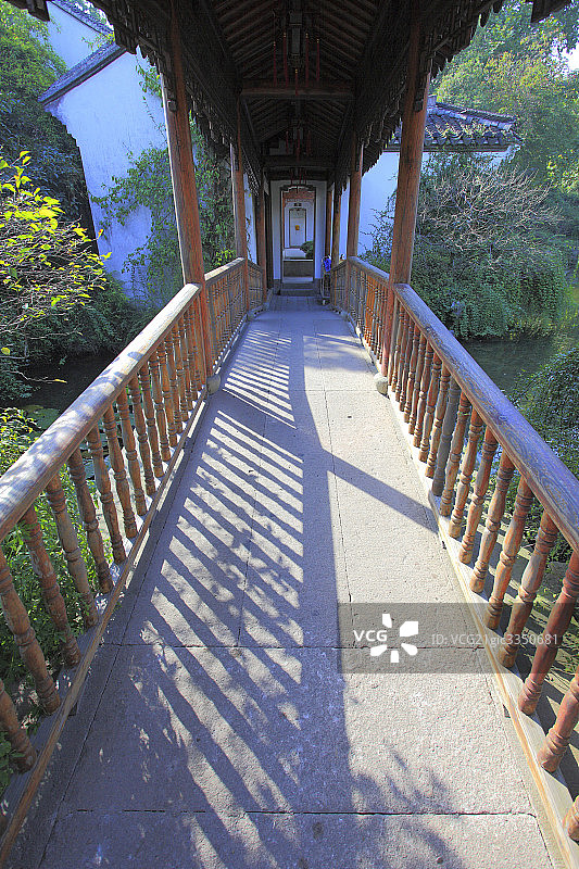 杭州古代园林郭庄图片素材