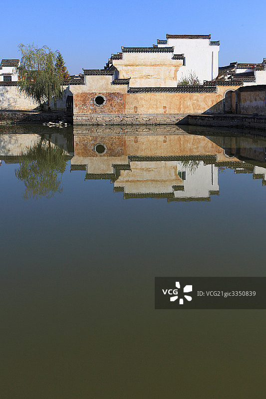 安徽歙县呈坎村图片素材