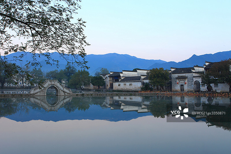 安徽黟县宏村图片素材