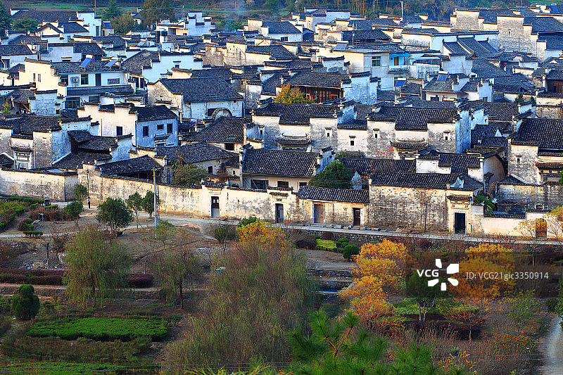 安徽黟县西递图片素材