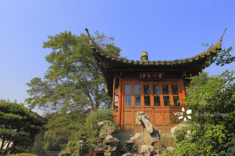 杭州古代园林郭庄图片素材