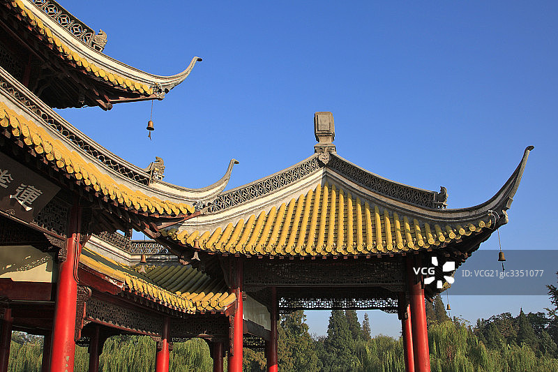 扬州瘦西湖风光图片素材