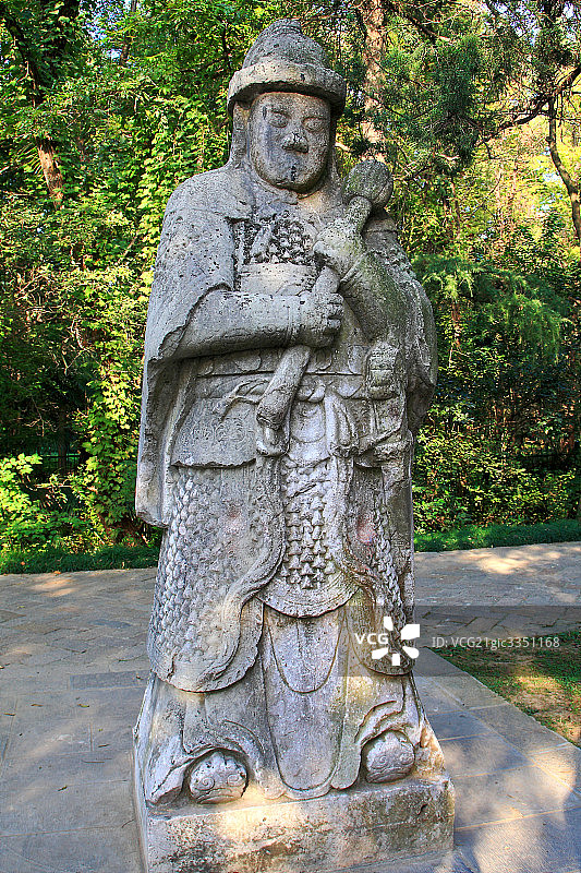 南京明孝陵风光图片素材