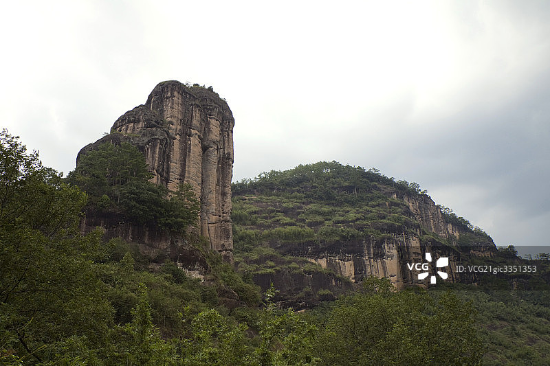 福建武夷山玉女峰图片素材