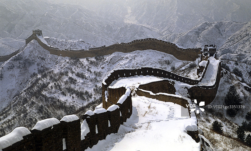 北京八达岭长城图片素材