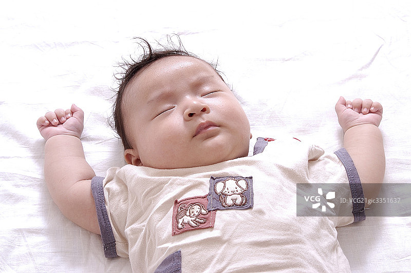 东方婴儿图片素材