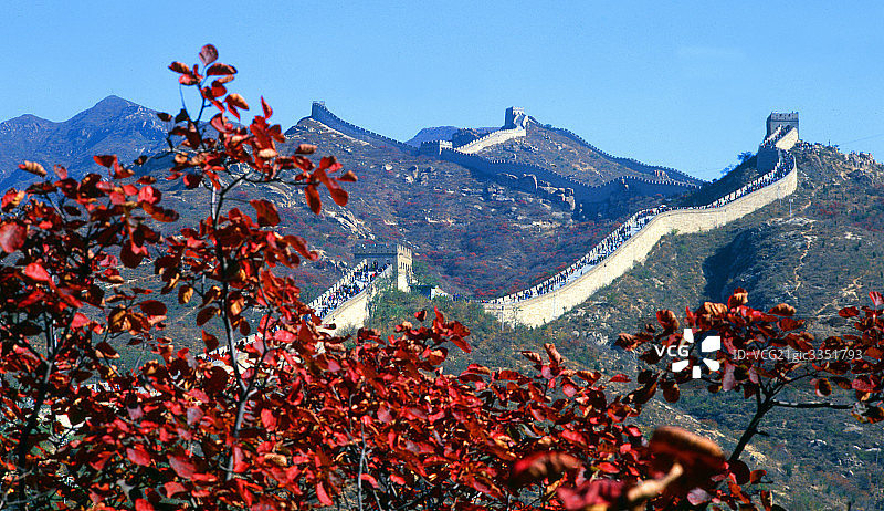北京八达岭居庸关长城图片素材