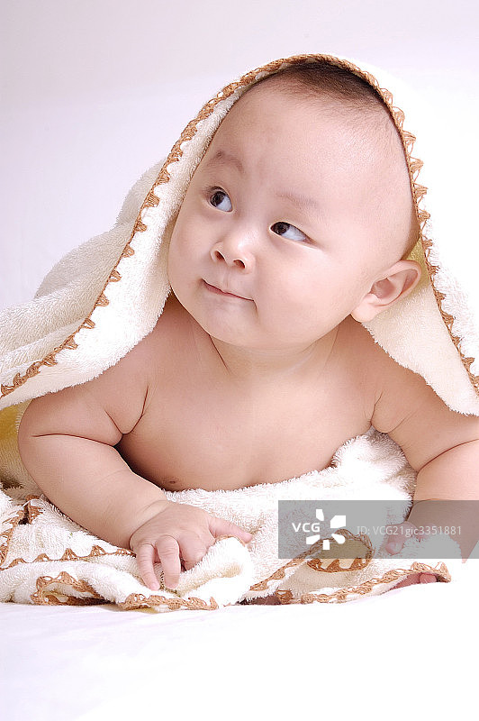 东方婴儿图片素材