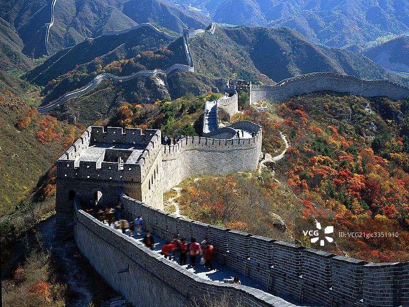 北京八达岭居庸关长城图片素材