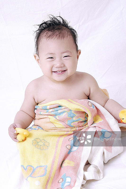 东方婴儿图片素材