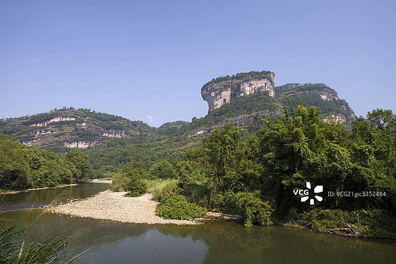 福建武夷山大王峰图片素材
