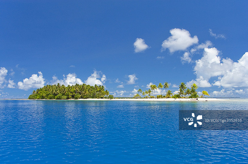 海与小岛图片素材