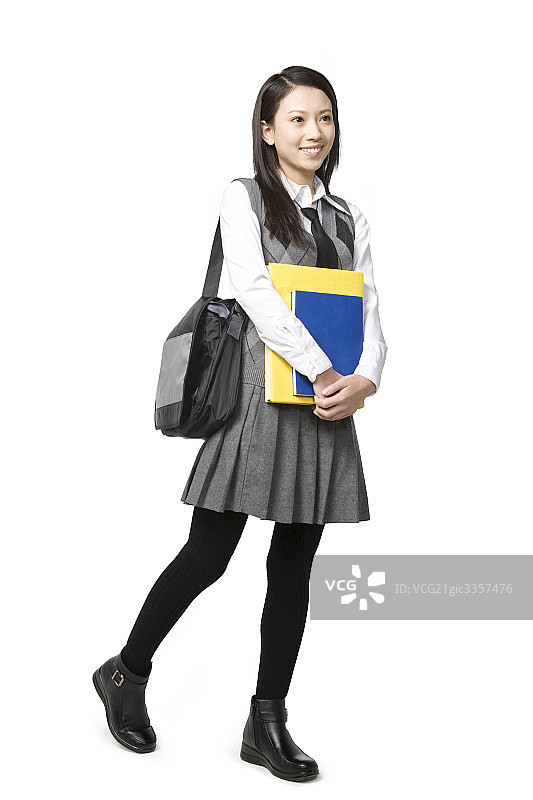 女大学生肖像图片素材