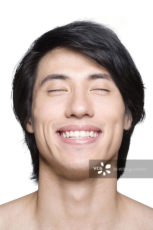 男士美容肖像图片素材