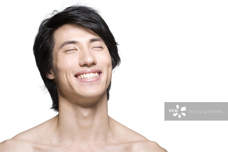 男士美容肖像图片素材