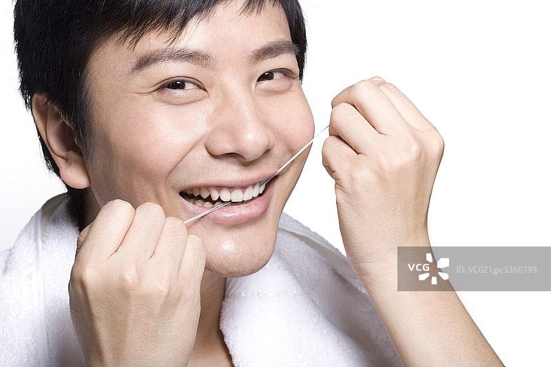 男士口腔健康图片素材