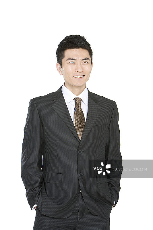 商务男士单人肖像图片素材