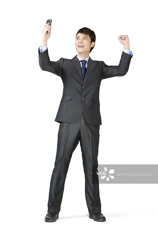 商务男士用手机图片素材