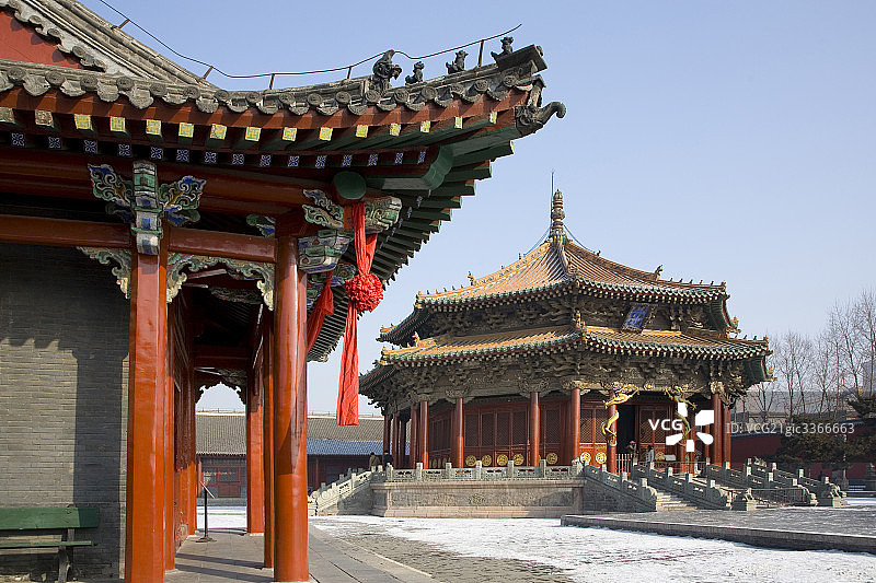辽宁沈阳故宫图片素材